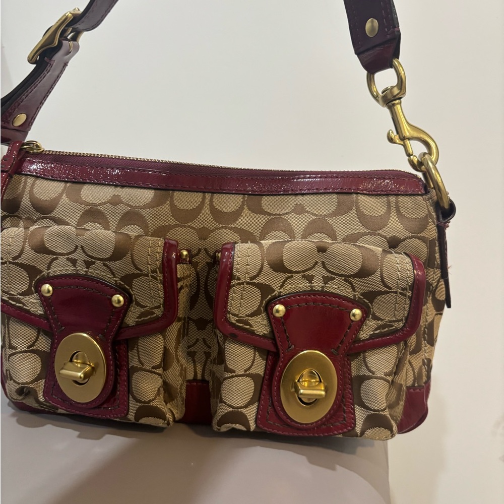 Coach Legacy Burgundy